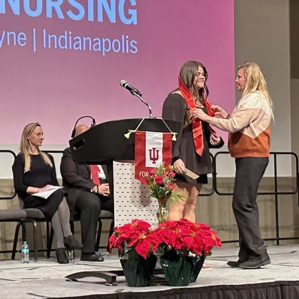 IUnursing's tweet photo. Congratulations to our #IUSON in Fort Wayne December 2024 BSN graduates! ❤️💉🩺 #IUnurses, we’re so proud of your accomplishments and know you’ll make positive impacts to health care throughout your nursing careers. https://t.co/3cw5HCyAQy