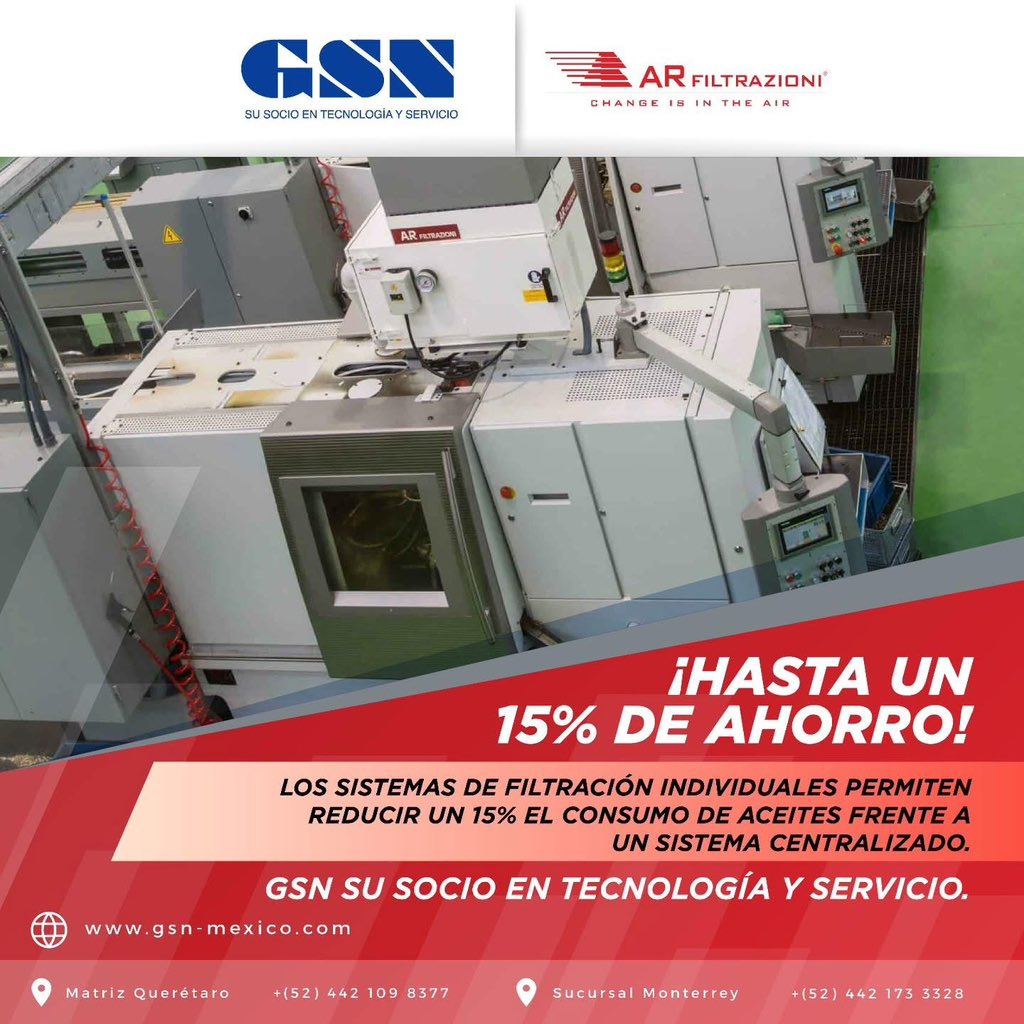 gsnmexico's tweet photo. Hemos hecho alianzas con marcas como AR Filtrazioni para traerte lo mejor de la tecnología a México. Conoce más en: https://t.co/2WwCf538hI https://t.co/q7BmynvvNL