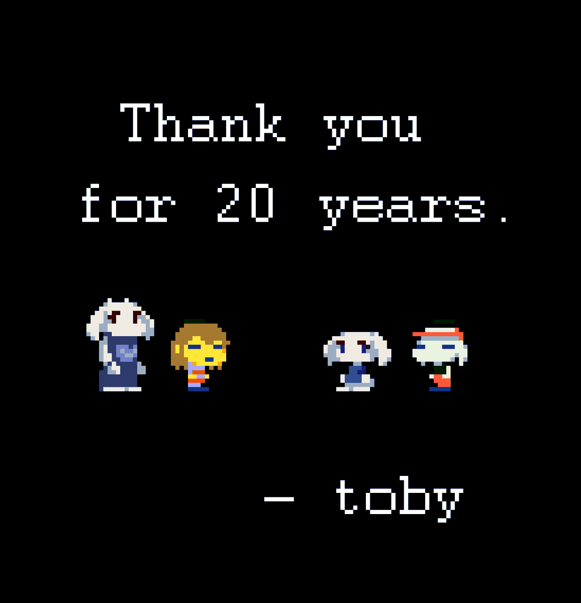 Happy 20th anniversary to Cave Story.

One of my favorite games forever!