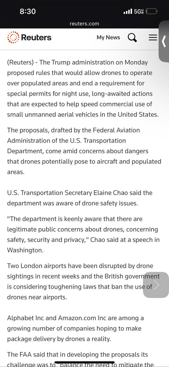 Not only that , but it’s been revealed that these drones are “publicly and privately owned”, but Tru...