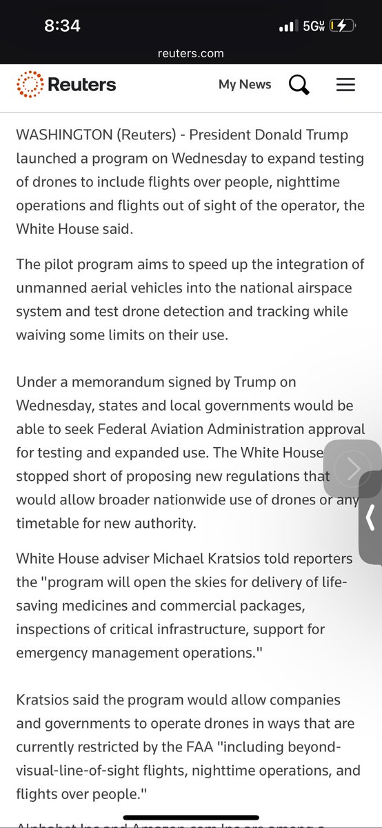 Not only that , but it’s been revealed that these drones are “publicly and privately owned”, but Tru...