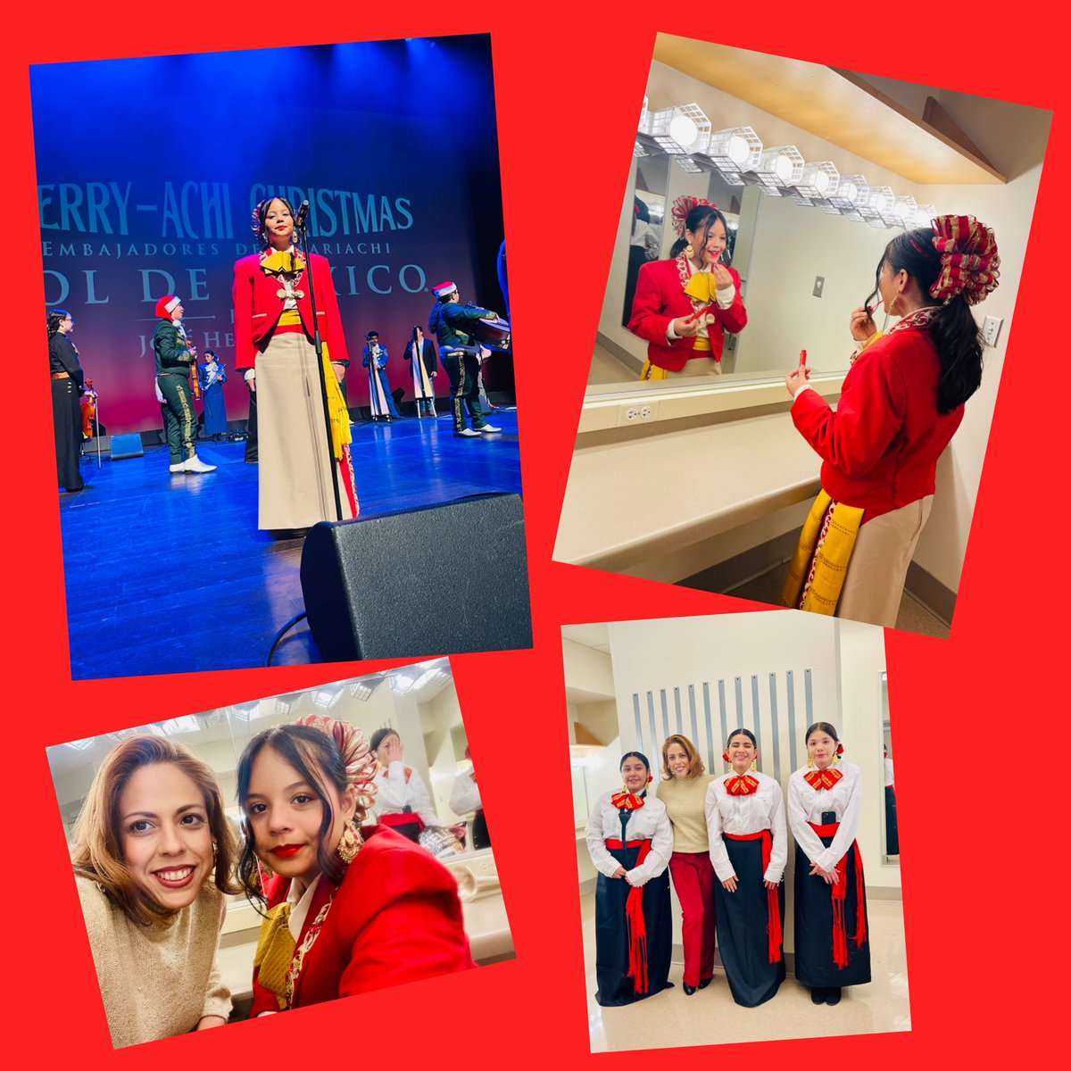 Merry-achi Christmas <a href="/SoldeMexico2/">Jose Hernandez</a> … loving it! Fisher ES Mariachi Marlin Angelique will be singing tonight with Sol de Mexico 🙌 <a href="/NISDFisher/">Fisher Elementary</a> <a href="/NISDFineArts/">NISD Fine Arts</a> <a href="/NisdBILESL/">NISD Bilingual & ESL</a>