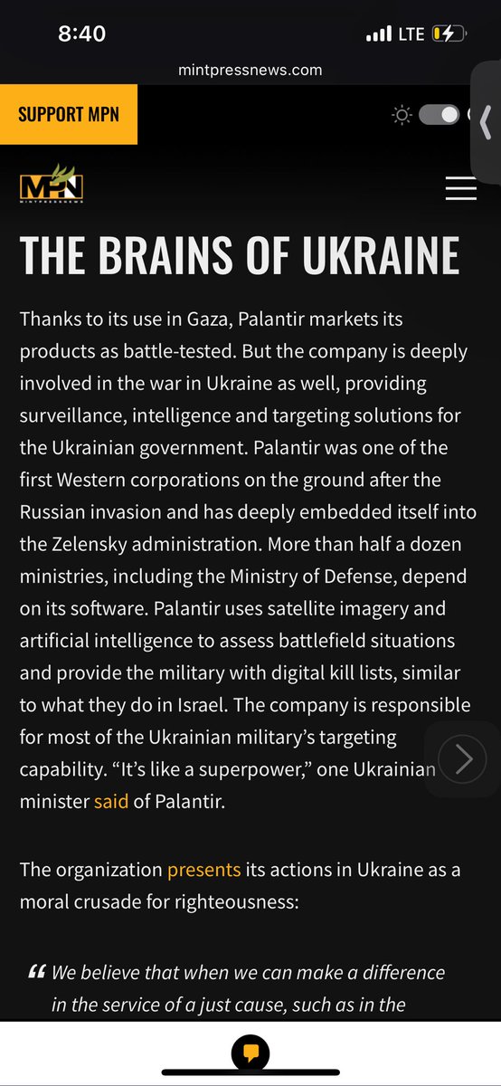 Worth nothing that Plantir is normalizing the use of these drones in a very invasive manner to priva...