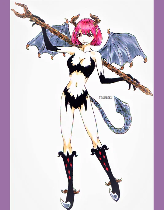 #見た人も無言で角が生えたキャラを貼る 
