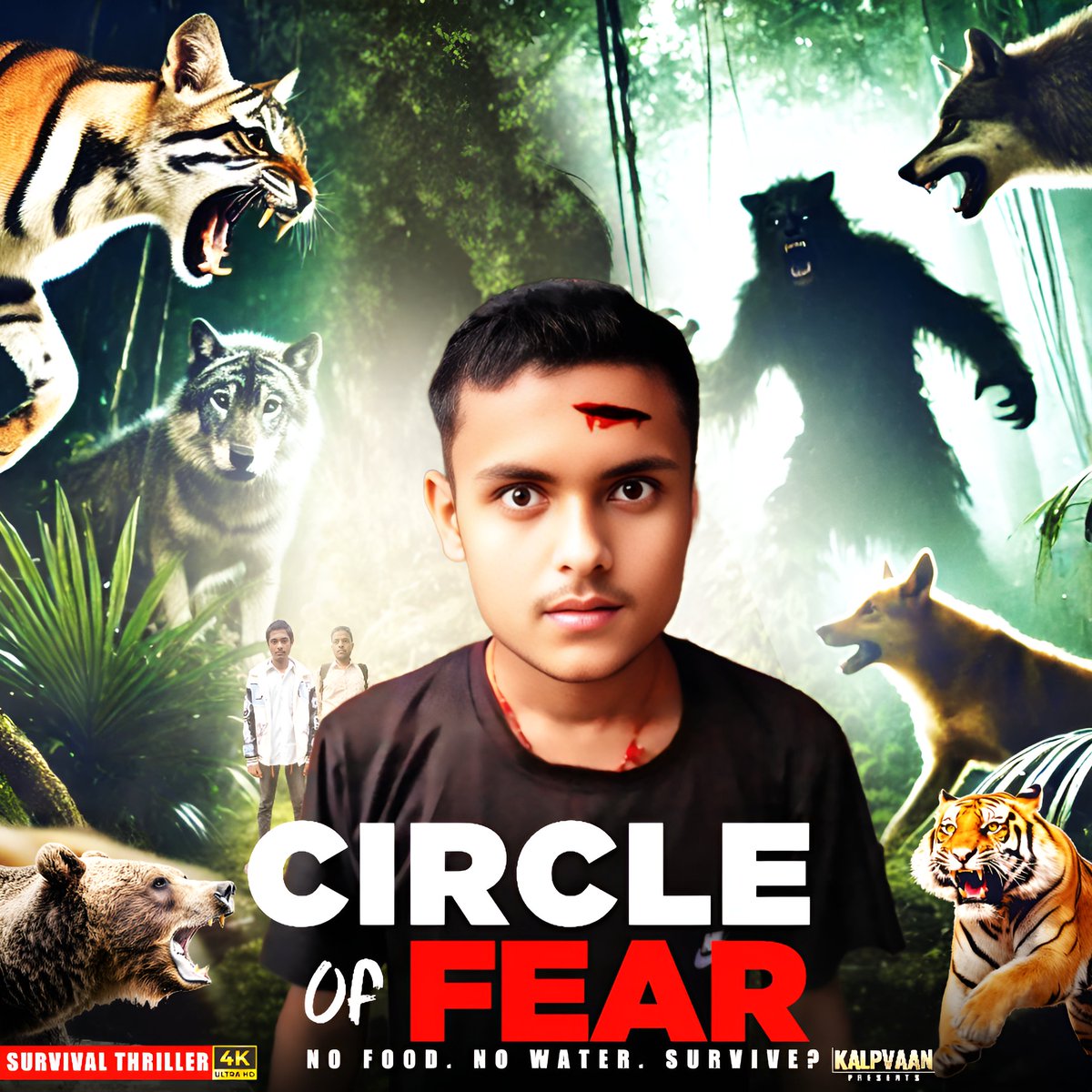 Kalpvaan's tweet photo. ⚡ Circle of Fear - Ek Survival Thriller Jo Hila Kar Rakh Degi! 🎥 Aaj, 21 December 2024, Shaam 6:12 PM ko, 4K mein sirf Kalpvaan YouTube Channel par! 🚨 Mat Bhoolna! #AajShaam #ThrillerKaDhamaka #KalpvaanAlert https://t.co/D6nwSQAvd3