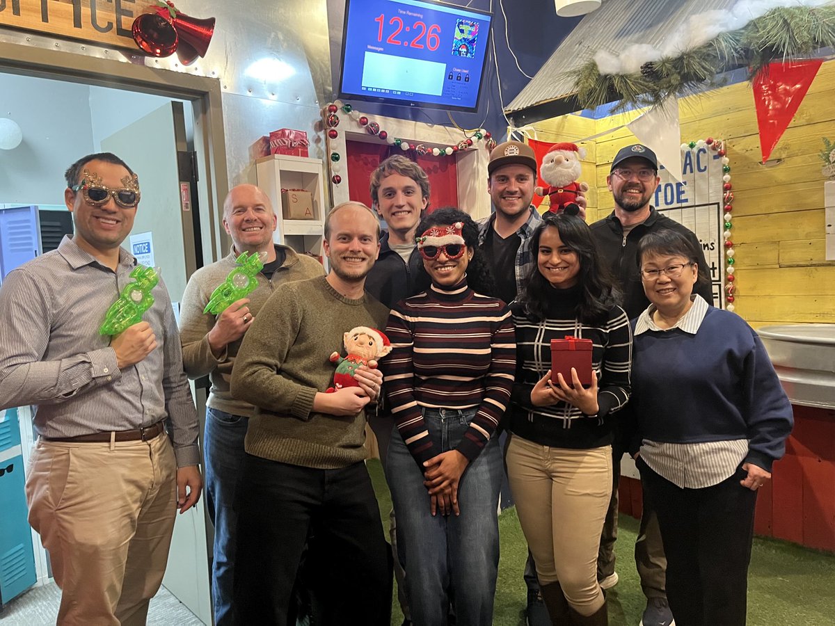 Grant Challen (@challenlab) on Twitter photo We escaped!!!
<a href="/challenlab/">Grant Challen</a> #Xmas party 2024
<a href="/tylerm_parso/">Tyler Parsons</a> <a href="/ALYoung85/">Andrew Young</a> <a href="/InfenciaXR/">Infencia Xavier Raj</a> <a href="/akrish0294/">Aishwarya Krishnan</a>
<a href="/WashUCancerBio/">WashU Cancer Biology PhD Program</a> <a href="/WashUOncology/">WashU Medicine Division of Oncology</a> We escaped!!!
<a href="/challenlab/">Grant Challen</a> #Xmas party 2024
<a href="/tylerm_parso/">Tyler Parsons</a> <a href="/ALYoung85/">Andrew Young</a> <a href="/InfenciaXR/">Infencia Xavier Raj</a> <a href="/akrish0294/">Aishwarya Krishnan</a>
<a href="/WashUCancerBio/">WashU Cancer Biology PhD Program</a> <a href="/WashUOncology/">WashU Medicine Division of Oncology</a>
