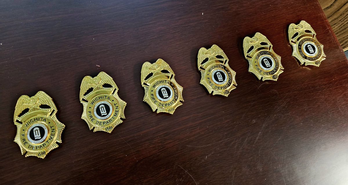 WichitaFireDept's tweet photo. Please join us in congratulating probationary firefighters Dodd, Fields, Hunter, Neuberger, Payne, and Phillips on their completion of the academy. Welcome to the Wichita Fire family! #wichitaFD #ICTbravest https://t.co/EXldTlUFrJ
