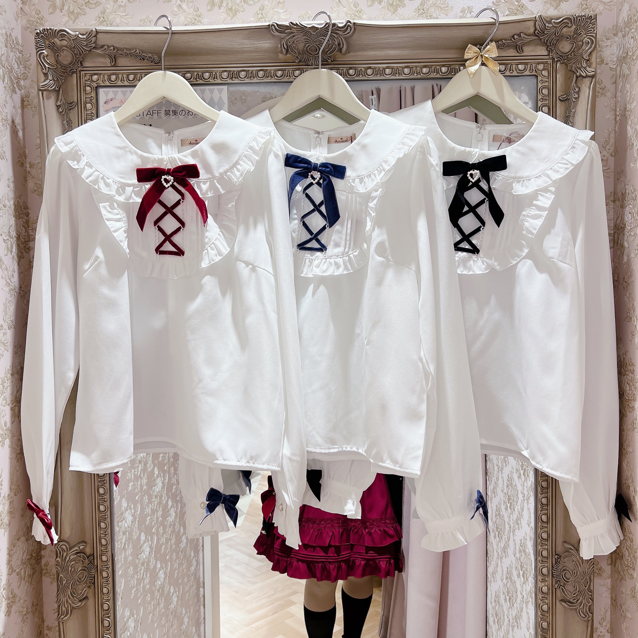 Amavel ribbon ribbon スカート ブラウス ◇Ribbon Ribbonシリーズ◇ | Amavel BLOG