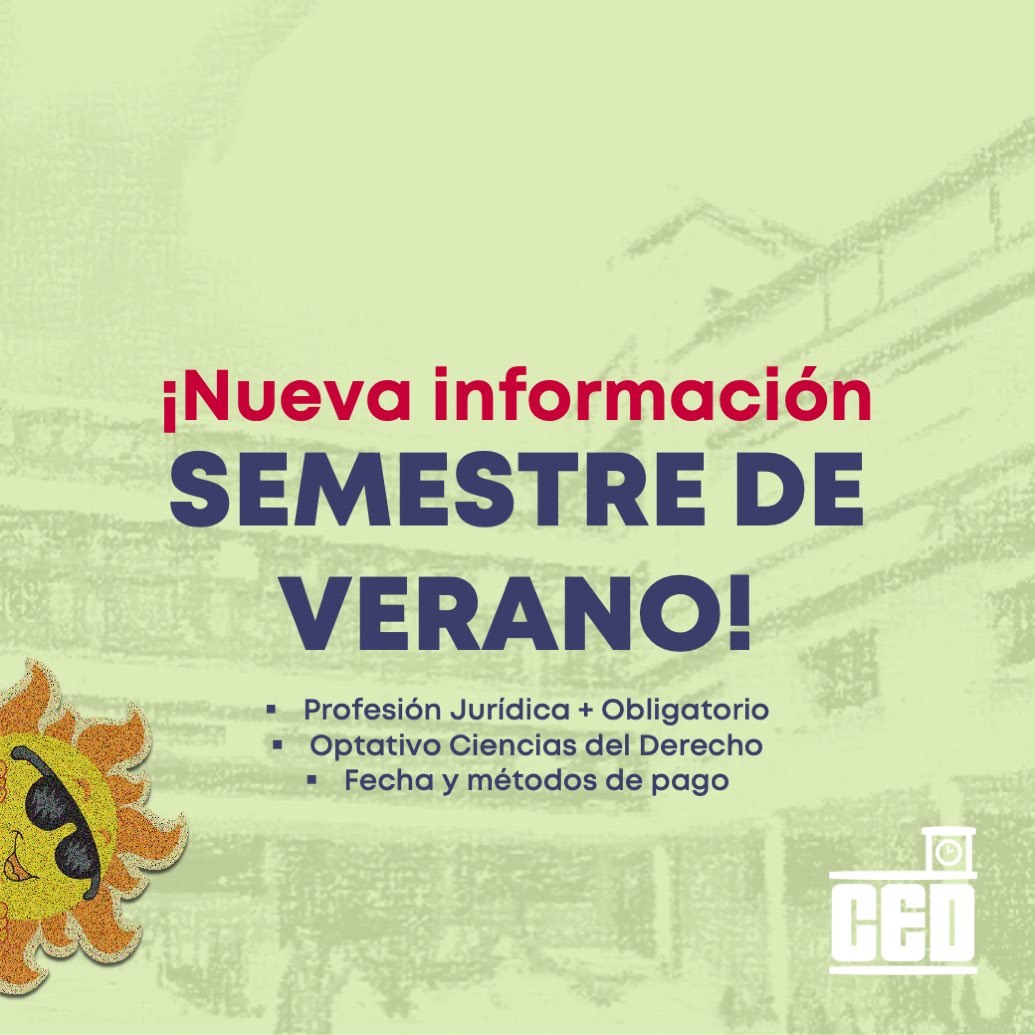 ced_uchile's tweet photo. ¡Seguimos trabajando en un Semestre de Verano provechoso para todes!☀️ https://t.co/zrPvW3OMGS