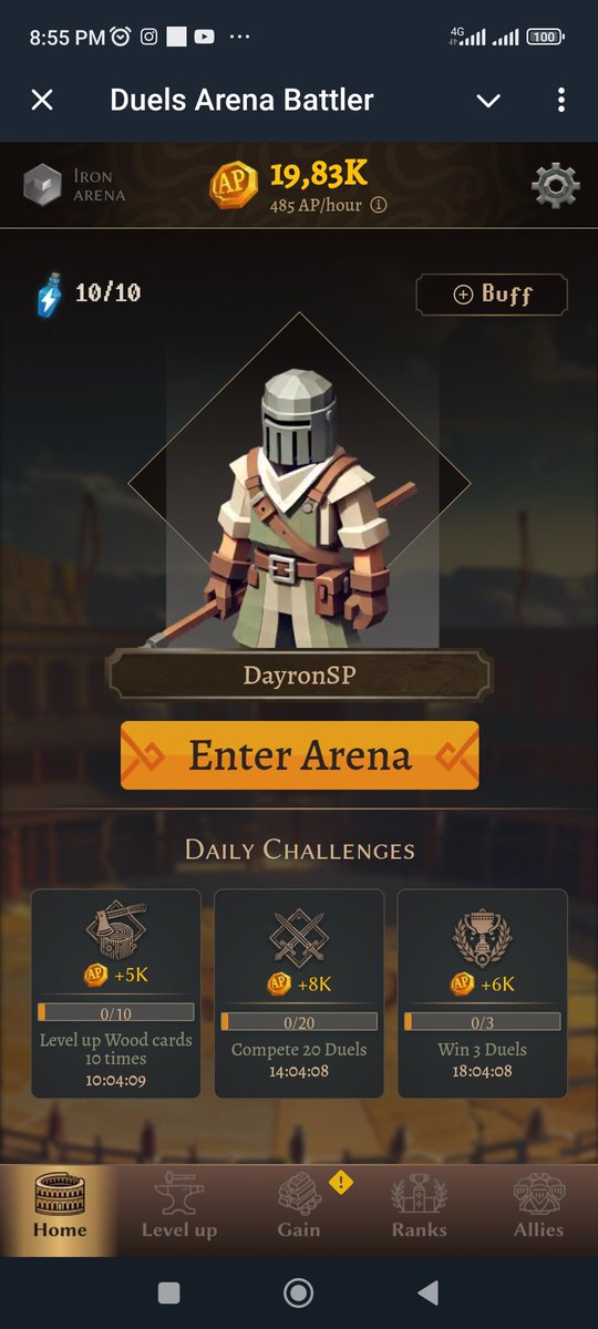 SpDayron's tweet photo. @Duels_Arena https://t.co/nTPiuUE8SF