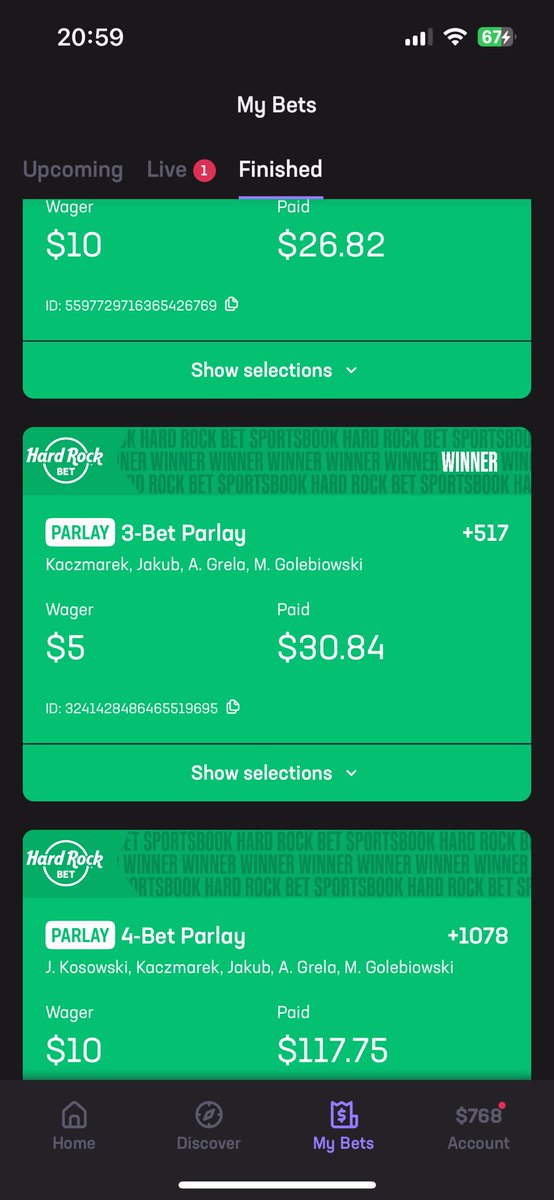 ZKramer24's tweet photo. @PropAndSeek my boy don’t play!!! 💰💰💰 https://t.co/1QQSHIsfPl