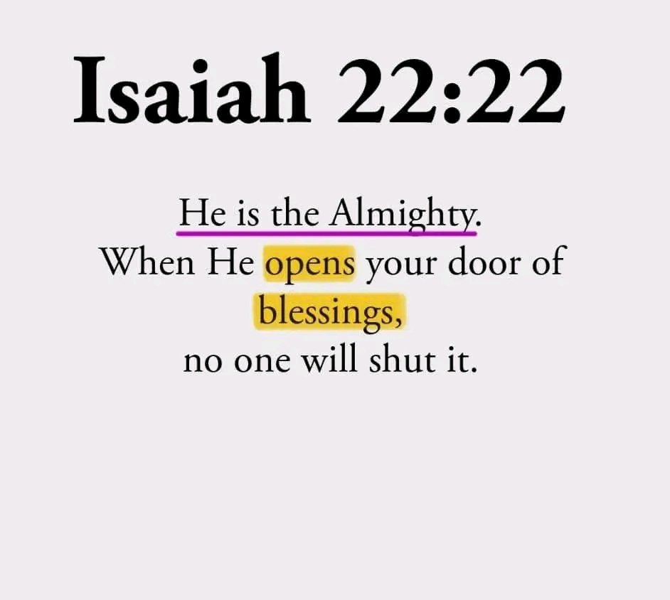 Holy__Bible1's tweet image. Isaiah 22:22