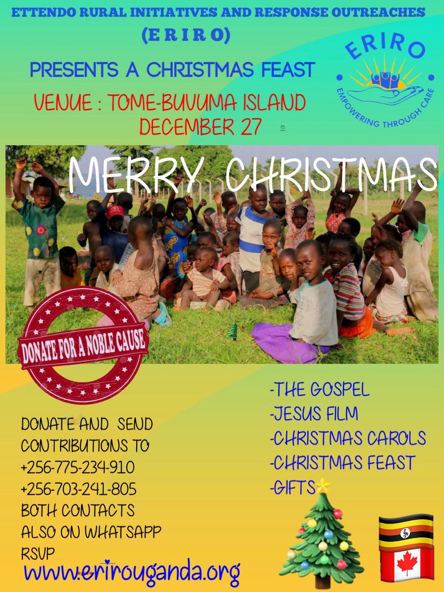 UgandaProphecy's tweet photo. @ERIRO_UGANDA 
Date : 27-December-2024 
Venue: Tome Primary School BUVUMA https://t.co/Ee08xydQ59