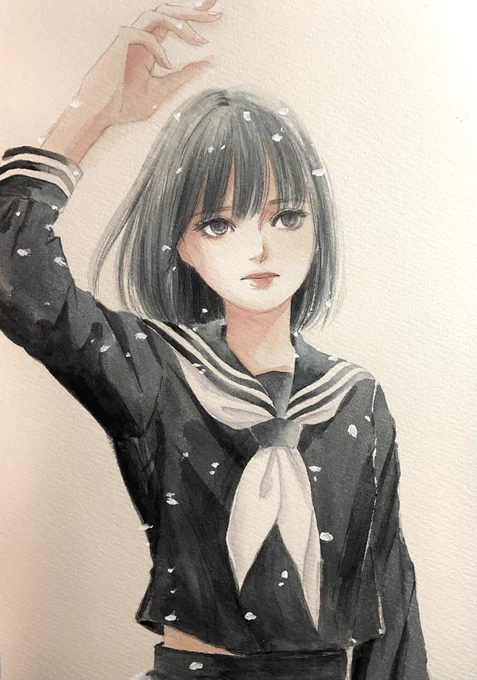 #TLに雪を降らせよう冬至です一段と寒い 