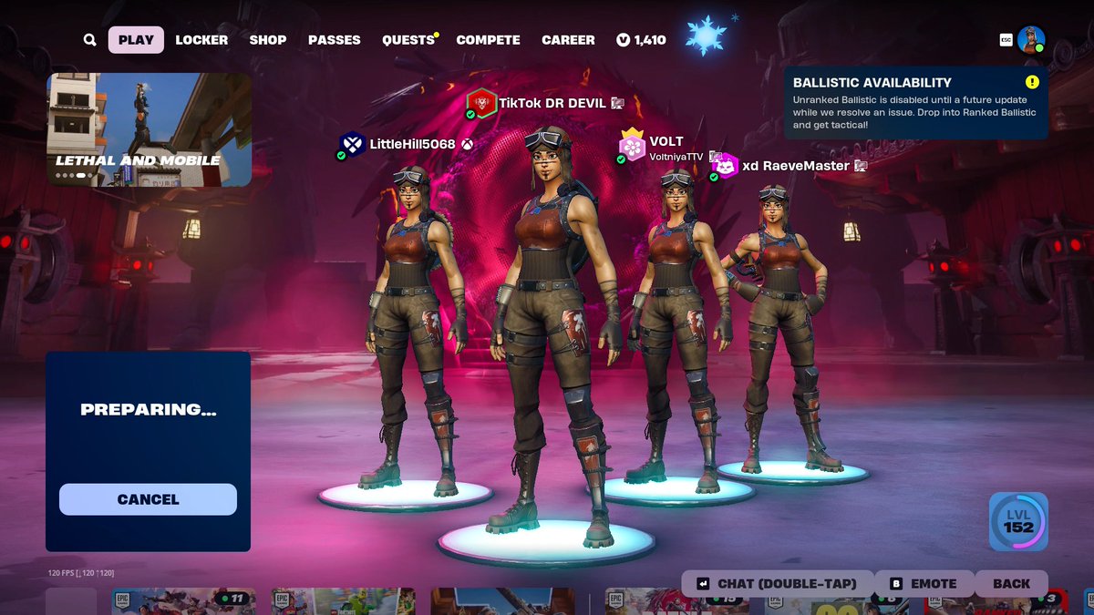 drdevilonyt's tweet photo. Wenegade Squad In #Fortnite 

SAC Code: DRDEVIL #EpicPartner https://t.co/pB7rIo703E