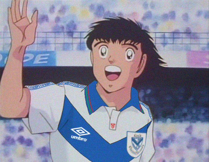 facuvs_'s tweet photo. Estas semanas las viví con mucha tensión y nerviosismo, entonces para desconectar un poco la cabeza de estar todo el día pensando en Vélez hice unos edits de varios personajes de Super Campeones  / Captain Tsubasa con camisetas de Vélez.

Oliver Atom / Tsubasa Ozora (大空 翼) 🇯🇵 https://t.co/Jk4eZUvlue