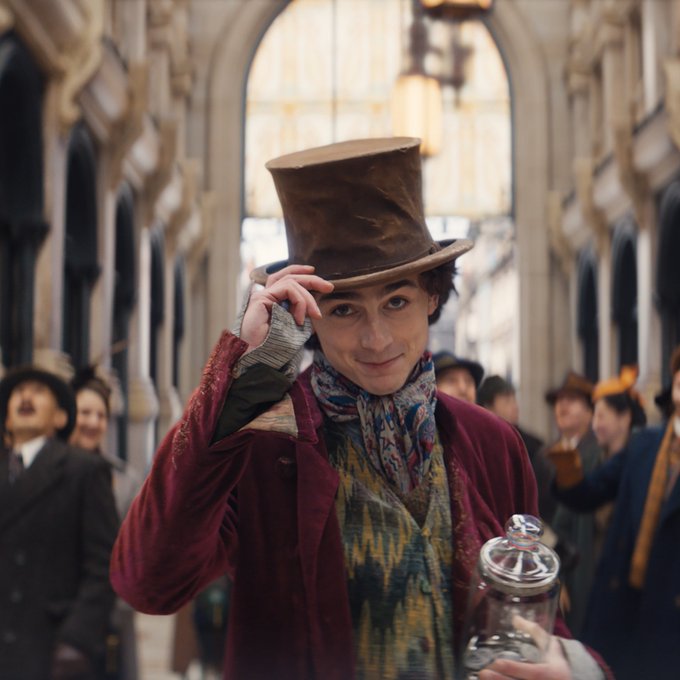 CinemaTweets1's tweet photo. I have a tremendous amount of respect for Timothee Chalamet’s fearlessness. I know I keep writing about Chalamet, but it’s hard not to at this point. I really enjoyed listening to a recent podcast from @SeanFennessey in which Sean reviewed the year in film. Sean raised a point that really resonated with me, which is that Timothee is pathing a road of movie stardom that we’ve never really seen before. 

I think the just the fact that Chalamet is willing to play Bob Dylan is maybe the superseding fact that establishes the conclusory statement I wrote above. Edward Norton, a personal favorite actor of mine, put it perfectly on Colbert the other night when he said that no one should play Bob Dylan. No one should try. But early reviews all indicate that Timothee broke the mold with his portrayal as Dylan: he took on a huge risk but somehow stuck the landing, which could make him the youngest actor to ever win the Oscar for Best Actor. 

Chalamet’s not afraid to take risks & that’s undeniable. Bones & All is a film that itself takes chances & Chalamet is bold as hell. Wonka was an unimpeachable success. His performance in films like Lady Bird or The French Dispatch are brief but enhance two really good films. This is all without mentioning his iconic performances in the Dune series or his Oscar nominated performance in Call Me By Your Name. The point here is that Chalamet’s attaching himself to really creative projects with really creative directors, regardless of the risks. And that deserves praise. 

Beyond his tremendous on-screen performances is his off-screen relatability. Chalamet’s press-tour for A Complete Unknown, including visiting my alma mater the University of Minnesota, makes Chalamet seem like a grounded guy. Going on College Game Day or hitting the podcast circuit and appearing totally relatable to your fans is not an easy thing to do for any actor. I give Chalamet even more credit for jumping into this media landscape wearing his own skin. 

We’ve heard over & over for years that the movie star is dead. But Timothee Chalamet is showing everyone what a movie star in 2024 really looks like & he’s doing it his own way.