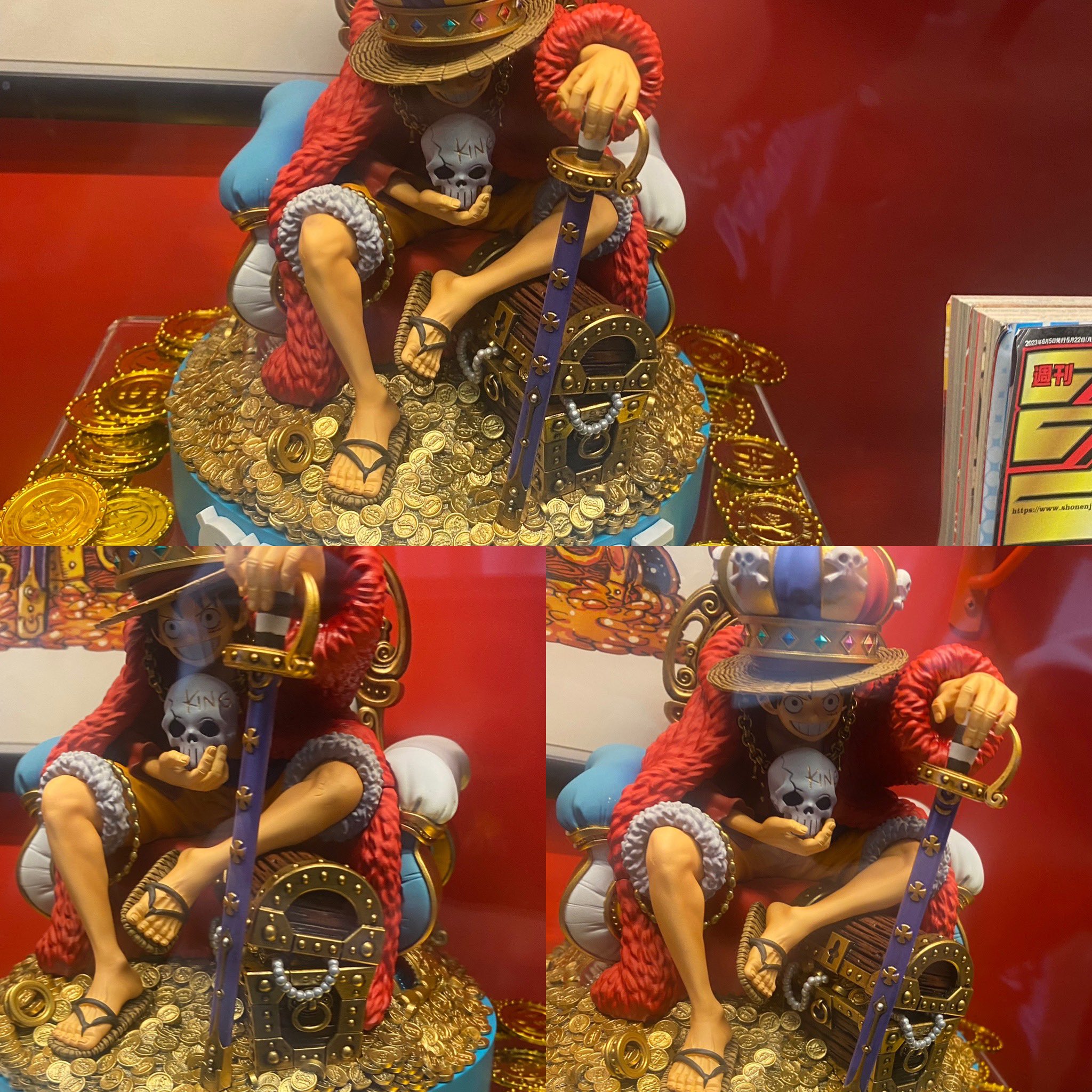 ✨SUPER MASTER STARS DIORAMA KING LUFFY×2 ONE PIECE SUPER MASTER STARS DIORAMA - KING MONKEY.D.LUFFY