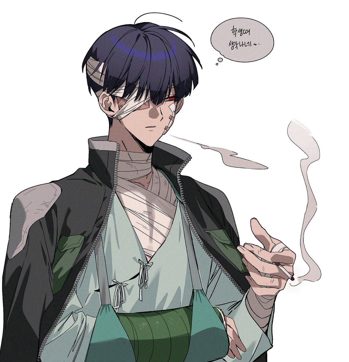 LY_Howe's tweet photo. 조금 힘들었던 날
#怪獣8号 https://t.co/L8bxJxhDbu