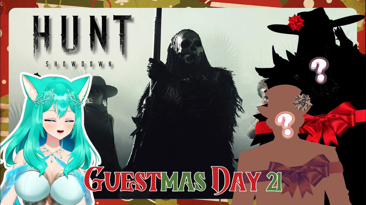 LordCrumble's tweet photo. GUESTMAS DAY 21! 
Totally Normal Family Christmas! 
Hanging out with some Hika siblings!
🔗IN BIO
#Vtuber #Guestmas https://t.co/R4Y9N7Exox