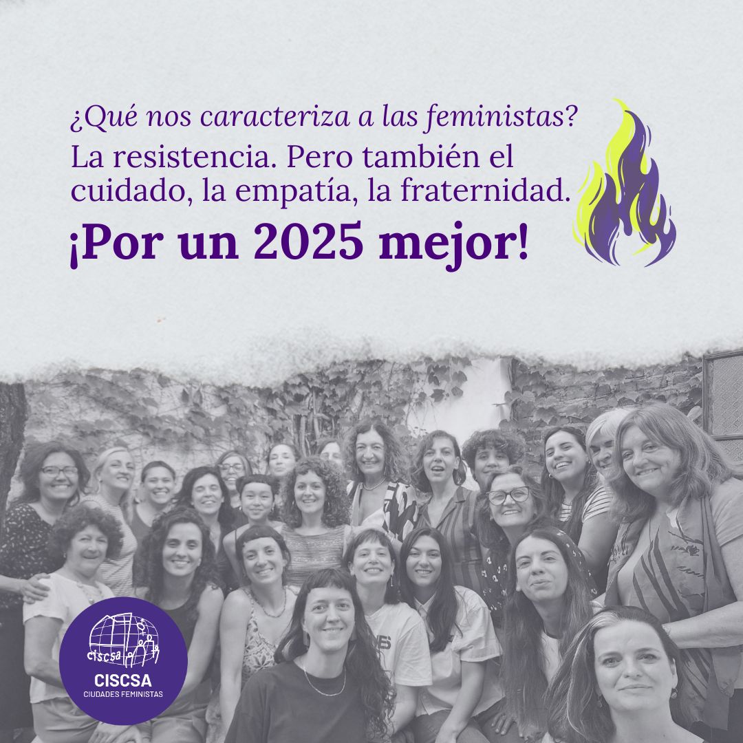 💜💚Celebramos un nuevo año de trabajo conjunto y construcción feminista. En tiempos desafiantes, apostamos al fortalecimiento de nuestras redes para seguir tramando las ciudades y territorios que deseamos. 
Gracias por acompañarnos en el recorrido, 
¡Seguimos caminando juntas!