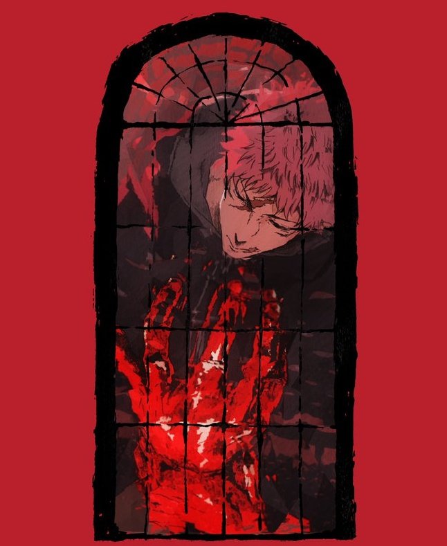 Go_Jover's tweet photo. JJK Culling Game Anime Tagline: 
“I can't be with you guys anymore” https://t.co/5G3UMv842W