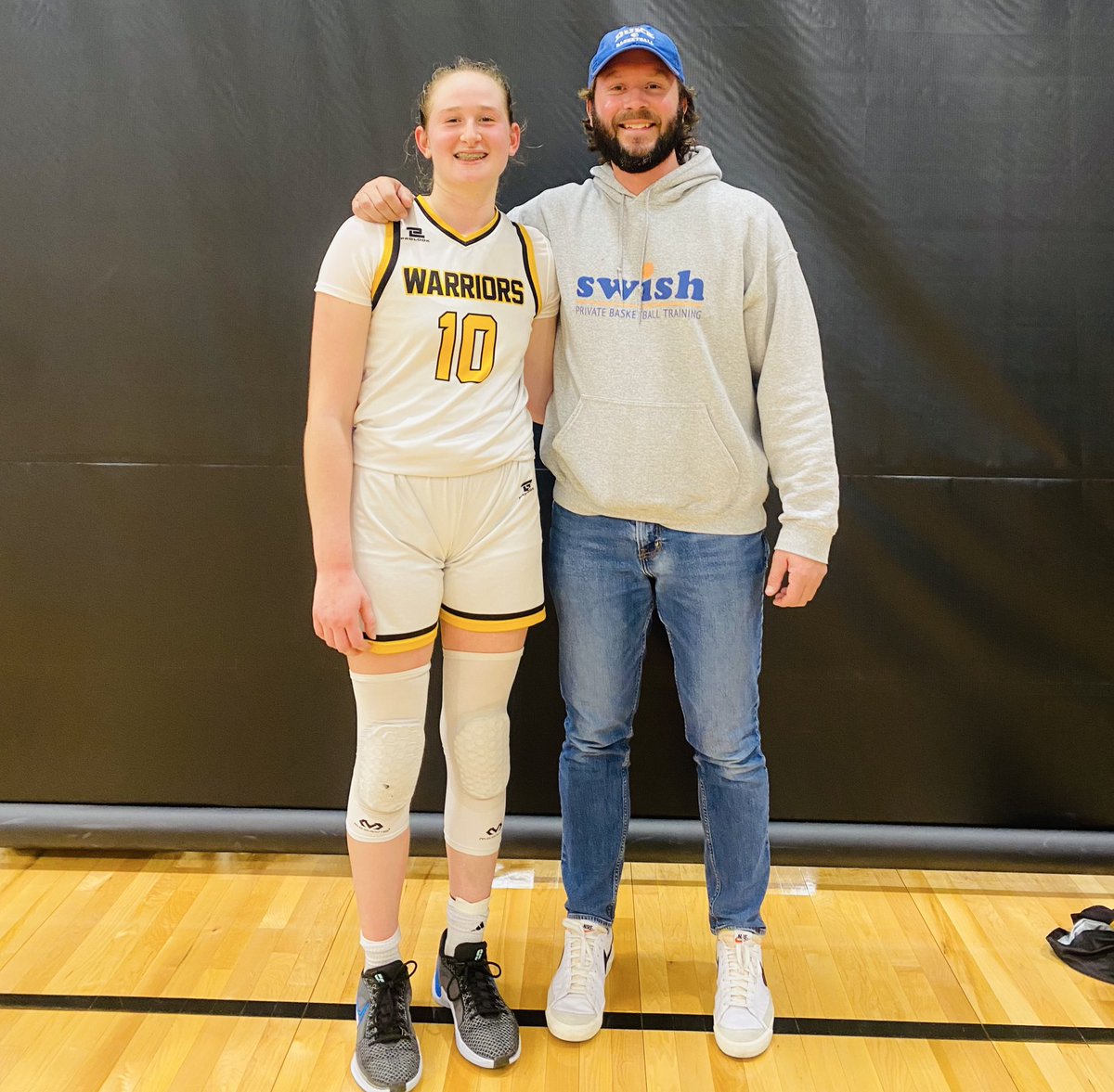 All-Swish freshman super-forward Brynn Kew (Class of 2028; <a href="/Nausetsports/">Nauset Athletics</a>) scores a team-high (and career-high) 12 points in tonight’s 40-38 overtime win against Monomoy. Monster rebounding totals and physicality in the paint while sharing ball-handling responsibilities against