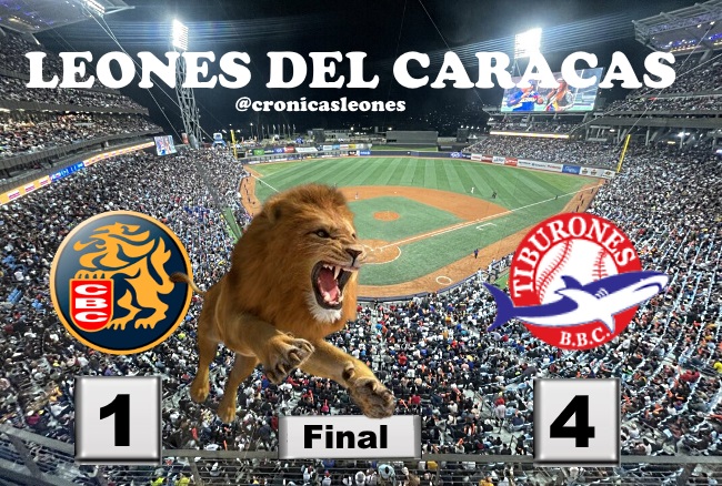 cronicasleones's tweet photo. Final en el Monumental
#Caracas 1 #LaGuaira 4
💥Se perdio una gran salida de Ben Braymer
No batearon (6 hits) sin Eugenio Suarez no son lo mismo
➡️Alguacil y sus decisiones #NoPegaUna
Mas un relevo #palperro y sobreutilizado dificil.
#Leones #LVBP Venezolanos Arcia #IVCLVBP https://t.co/F5yiM5pDuG