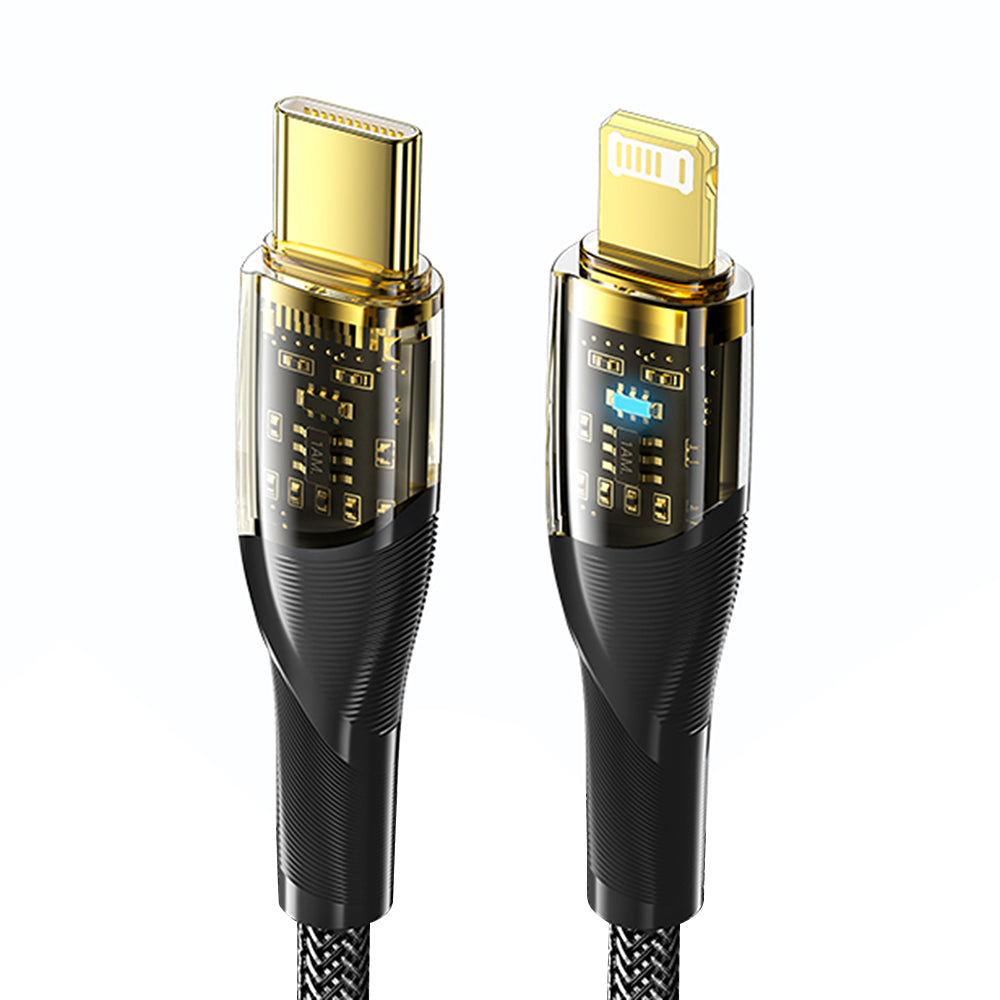 uniquebudindia's tweet image. Charge in style with the Essager 29W Transparent Data Cable! 🌟 Fast power-up, sleek design, and unparalleled durability for your devices. Get yours for only Rs. 636! 💡🔌 shortlink.store/03ckutjed_n7 #QuickCharge #EssagerCable