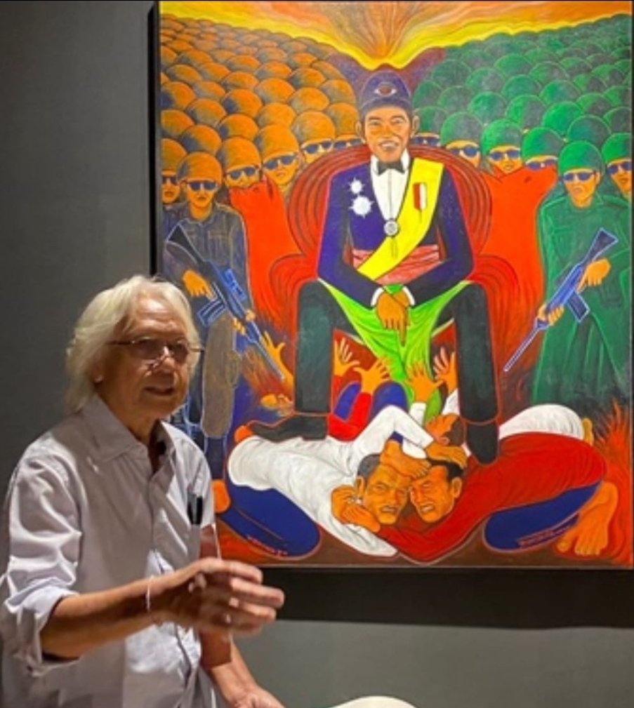 Satu hal yang paling ditakuti oleh mereka yang bersalah adalah gambar tentang kebenaran. Dari pembredelan ini menjadi jelas, siapa yang takut dan apa yang benar. Jika lukisan saja dibungkam, berarti ketakutan sudah di ubun-ubun.