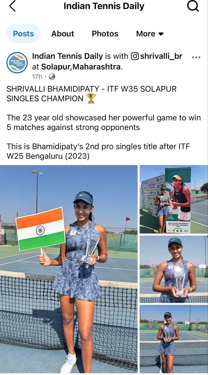 Shrivalli Rashmikaa Bhamidipaty tweet media