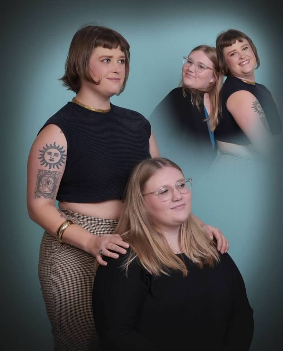 we did a Sister Thing (going to the Santa Maria jc penneys for portraits)