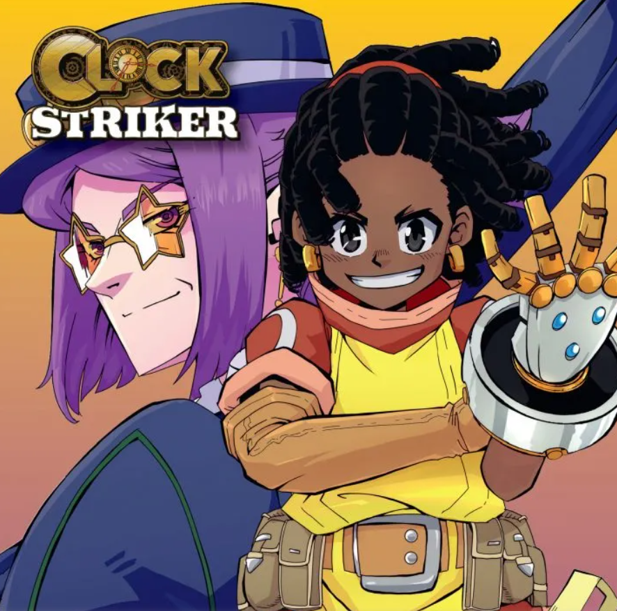 JeyOdin's tweet photo. 🚨 Meet CAST: a 12-year-old dreamer breaking barriers! 💪 She’s a STRIKER, training under the fierce Philomena Clock, in a world where SMITHS aren't usually Black girls. Ready for adventures filled with danger, heart, and big dreams? 🌟 #ClockStriker @Saturday_am @gladiskstudio https://t.co/QvNiYLsiwN