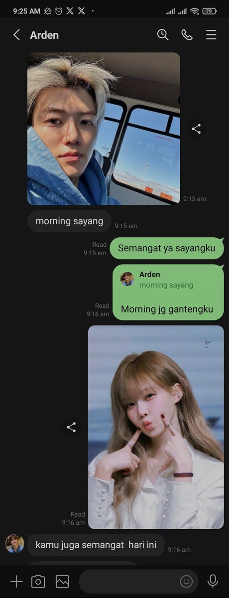 Mlntjeong's tweet photo. Awali pagi yg cerah dngn tukar pap with my bf😎🥰 https://t.co/fo9gEbxFjI