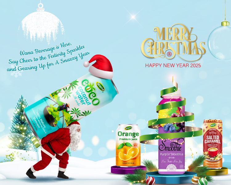wanabeverage's tweet photo. 🎄✨ 𝐖𝐢𝐬𝐡𝐢𝐧𝐠 𝐘𝐨𝐮 𝐚 𝐉𝐨𝐲𝐨𝐮𝐬 𝐇𝐨𝐥𝐢𝐝𝐚𝐲 𝐒𝐞𝐚𝐬𝐨𝐧!

From all of us at Wana Beverage, may your Christmas be merry, your New Year bright, and your 2025 filled with success and happiness. 🎁🌟

🌐 Website: https://t.co/wtLNedraUl
📧 Email: inquiry@wana.com.vn https://t.co/bRyV2nveCm