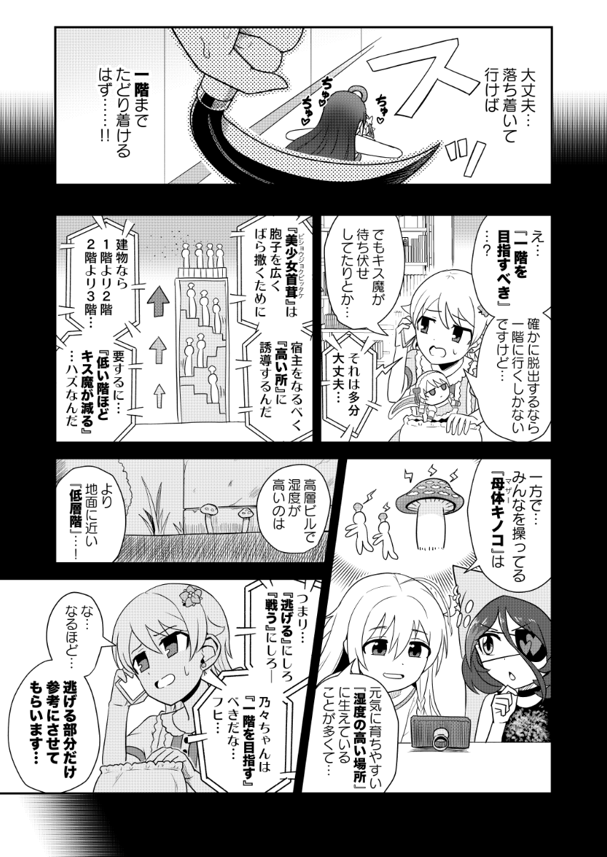 森久保乃々さんがキス魔と化したアイドル達から逃げ惑う漫画・続編です(C105新刊サンプル2/3) 