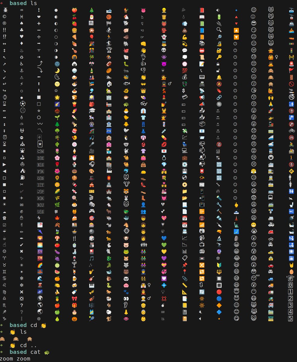 As a zoomer, this is what my filesystem looks like