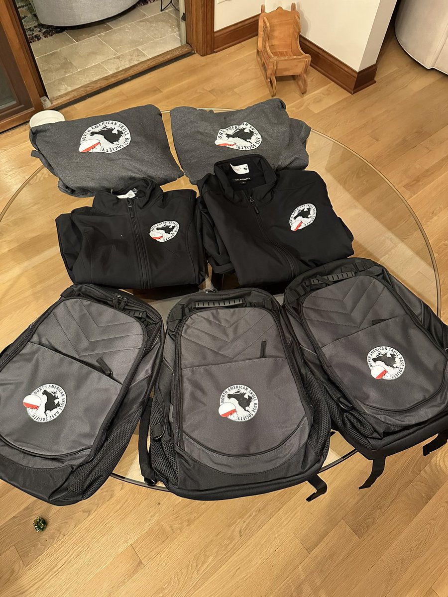 JamieVanGompel's tweet photo. Got my shipment of Santa @NASBSorg swag gifts for the holidays….  Sweet. 
I think they say happy fellows happy life!
Thanks @skullbasedoc https://t.co/BMn6yX4AKg