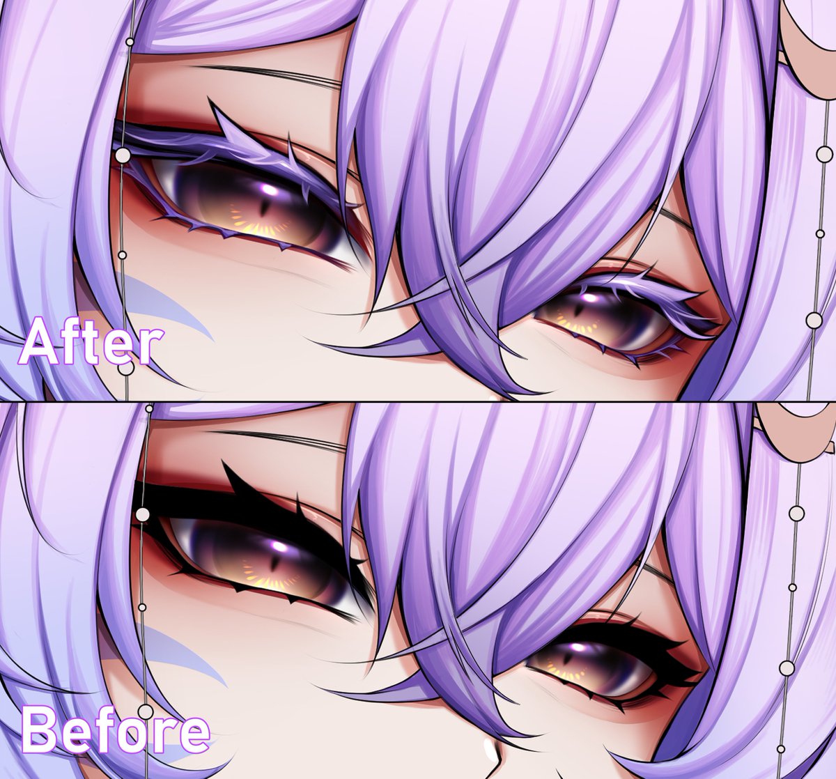 K1y0m1_T's tweet photo. Eyelash Render ✨ https://t.co/wayNuJkeyA