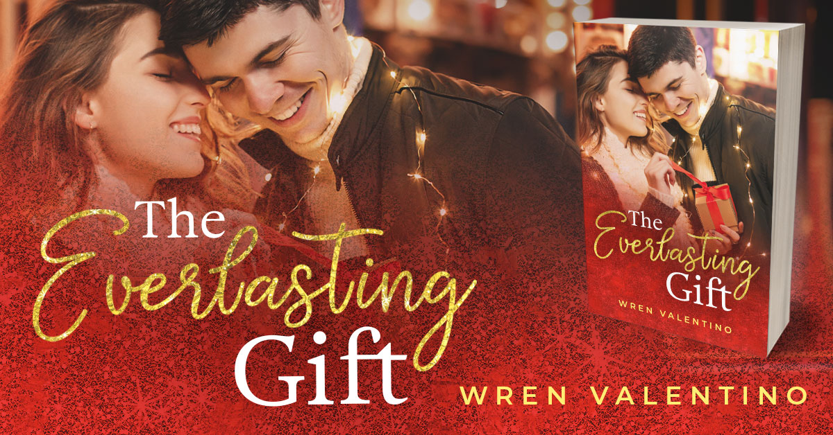 beetifulbooks's tweet photo. The Everlasting Gift is a Christmas holiday romance book by Wren Valentino. https://t.co/xFtmD5bimk Book cover by Beetiful. #book #ebook #bookcover #beetiful #bookstagram #theeverlastinggift #wrenvalentino #christmasbook #christmasromance #romancebook #christmasfiction https://t.co/QJRJN5nsqR