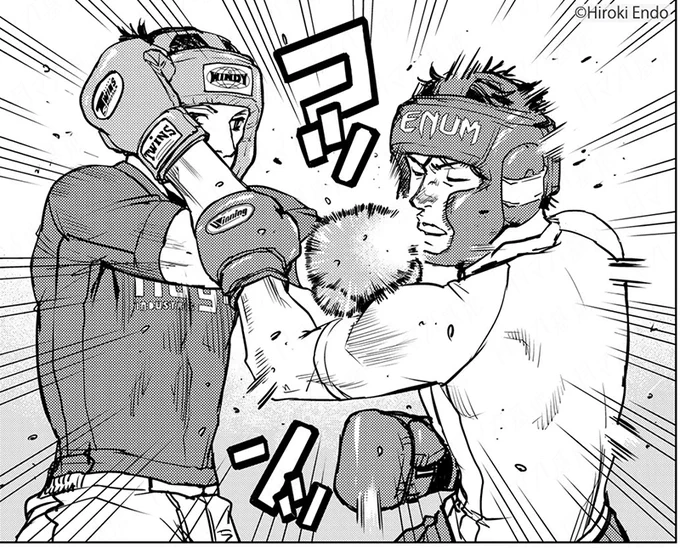 #オールラウンダー廻 の #遠藤浩輝 が贈る超王道・格闘技漫画🤼‍♂️💥
『#無敗のふたり』@muhainohutari

鍬原をKOした航の実力とは--!?

🆓無料話(第19話)公開中!
📚https://t.co/bnJxkNcJdK
第2巻 好評発売中!!
#月マガ基地 