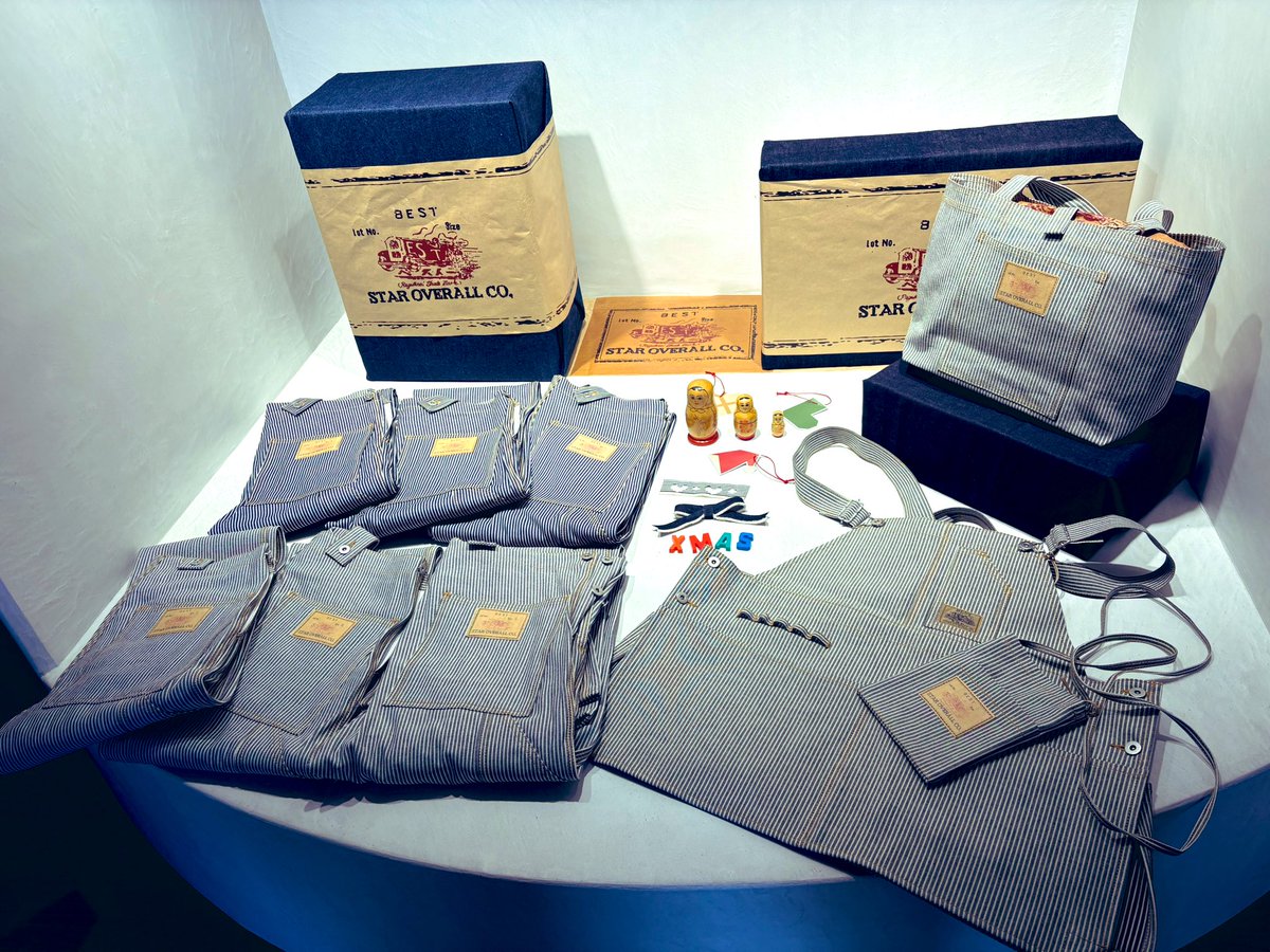 行ってきました販売会
ヒッコリーかわいかったです

 #STAROVERALL