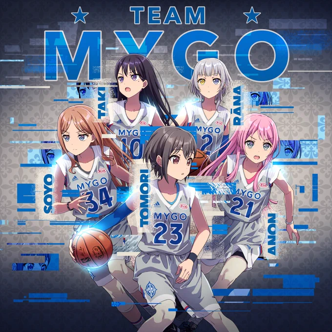 MyGO!!!!! &amp; Ave Mujica × 2017 NBA East &amp; West All-Star(再掲)#バスケの日 #バンドリ 