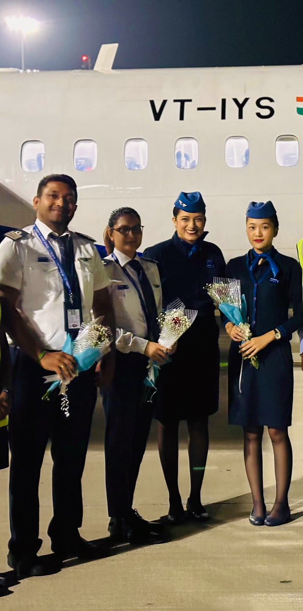 sethunathanp's tweet photo. Madurai Airport 24 hours operation
1st night inaugural flight
MAA - IXM
🛬 Water cannon salute ✈️
#indigo #flightoperations #chennaiinternationalairport #maduraiairport #6E #cockpitcrew #cabincrew #ATC #crewcontrol https://t.co/WQc1CTatDr