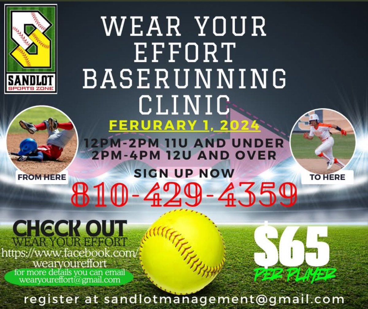 Looking forward to this!  Thank you Sandlot Sports Zone for inviting me out.