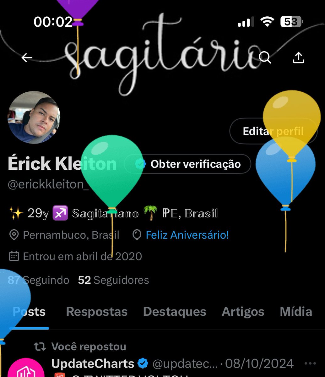 erickkleiton_'s tweet photo. Happy birthday to me!🥳♐️💚
29 years✨ https://t.co/lS0t3VXst8