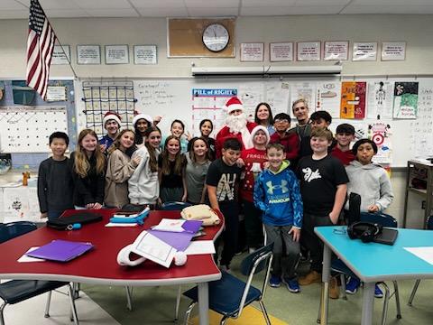 Look who visited WMS today!