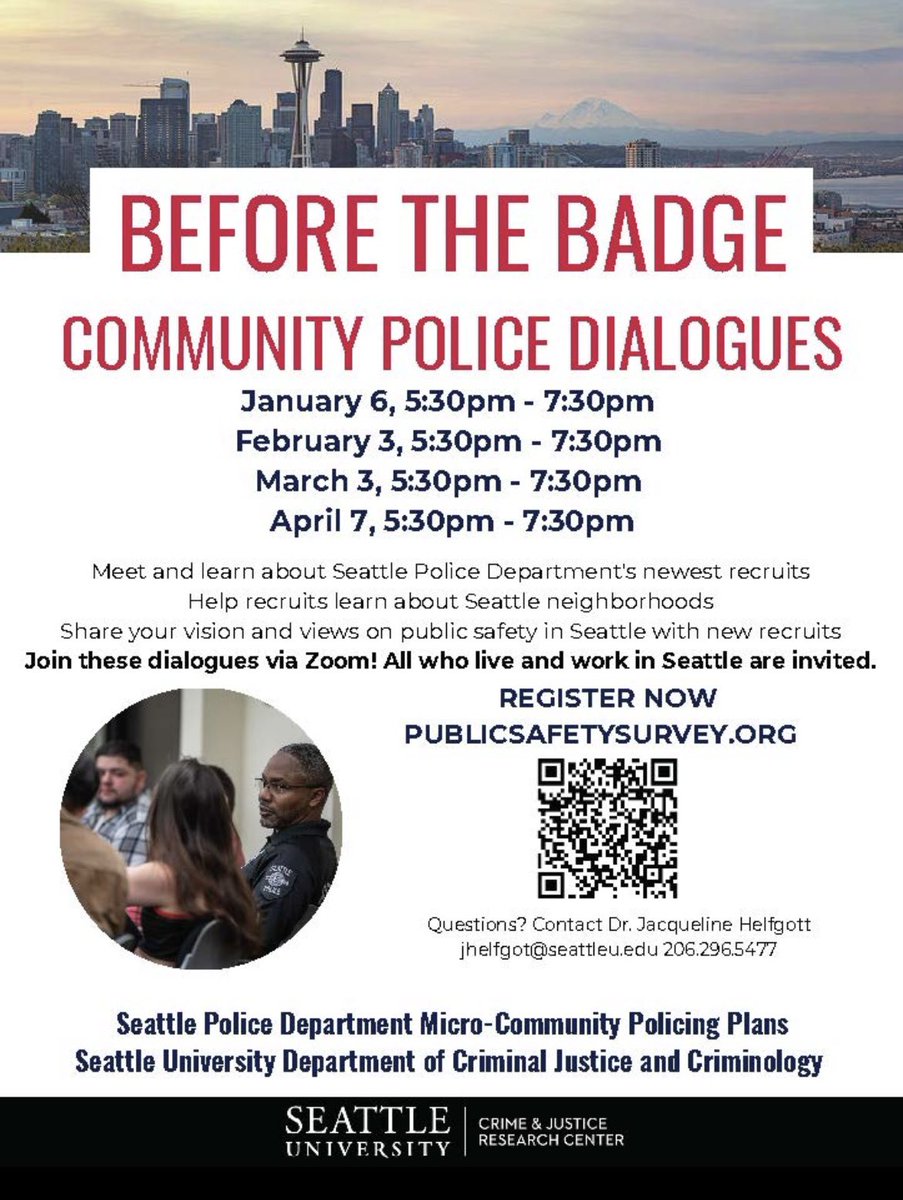 SPD_MCPP's tweet image. The 2025 Before the Badge schedule is out, so make sure to sign up and meet the new recruits!

publicsafetysurvey.org