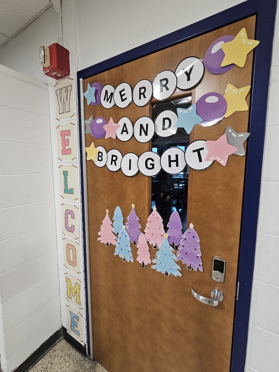 Some of our creative displays from our Door Decorating contest!