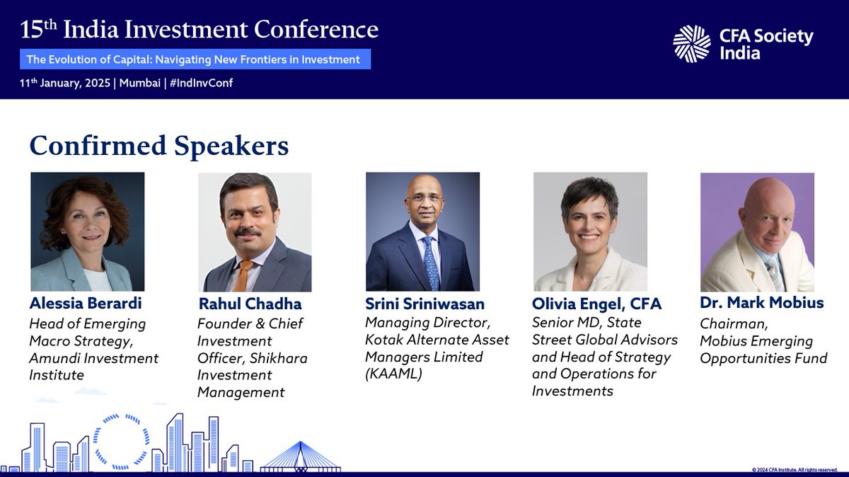 AnilGhelani's tweet photo. @Ary_Mulchandani @CFASocietyIndia @CFAinstitute Hearty Congrats Aryan! All the best 👍
~ look forward to meeting again soon at upcoming #IndiaInvConf and other events of @CFASocietyIndia going forward. https://t.co/ORzbWXx5eZ